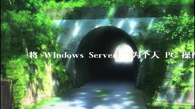 将 Windows Server 作为个人 PC 操作系统来用是怎样的体验？